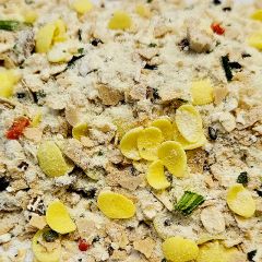 全家燕麦片素食咸味燕麦片礼盒黑麦片果蔬玉米片即食冲调燕麦片